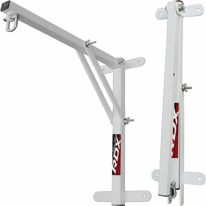 RDX Pro Heavy Duty Punch Bag Folding 2ft Wall Bracket Steel Mount
